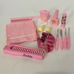 5/$35 80s / 90s Girls Playset Toys Lot Barbie 1987 Flip Hair Brush Comb Nail